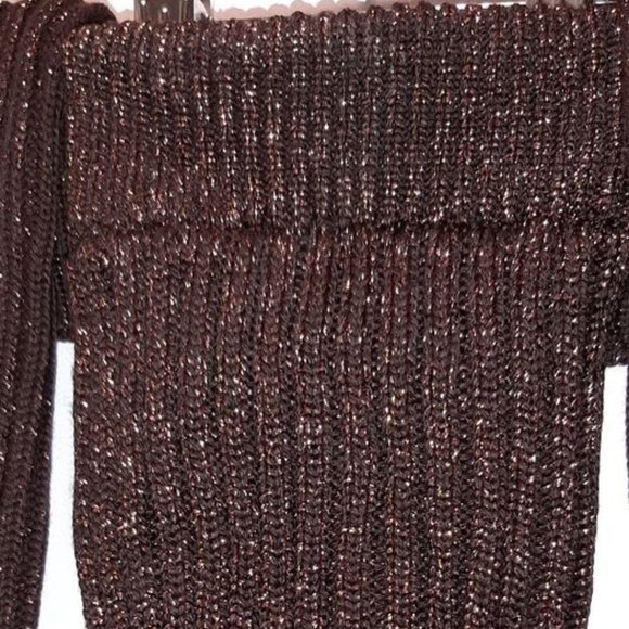 PRADA | Gold Metallic Knit Beanie main image 4
